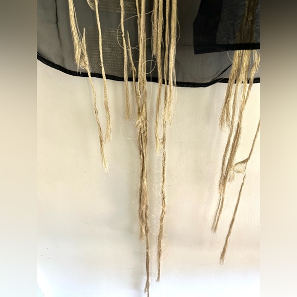 Rare Mens Costume National Homme Sheer Black Shirt Size 48 Made in Italy - Picture 4 of 15